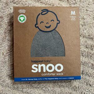 100% Organic Happiest Baby SNOO Sleep Sack - Gray // Size M